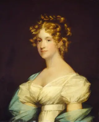 Charlotte Morton Dexter (Mrs. Andrew Dexter), by Gilbert Stuart, oil, 1808