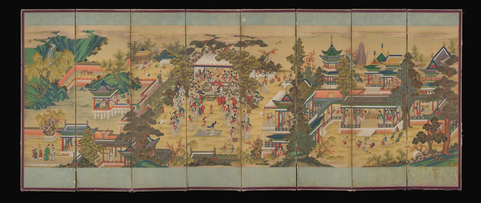The Banquet of Guo Ziyi, detail