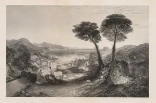 The Bay of Baiae, Apollo and the Sibyl, by Thomas Abiel Prior, 1873