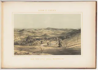 View from Little Sewell Mountain, No. 2, by Edward Beyer, ink, 1857