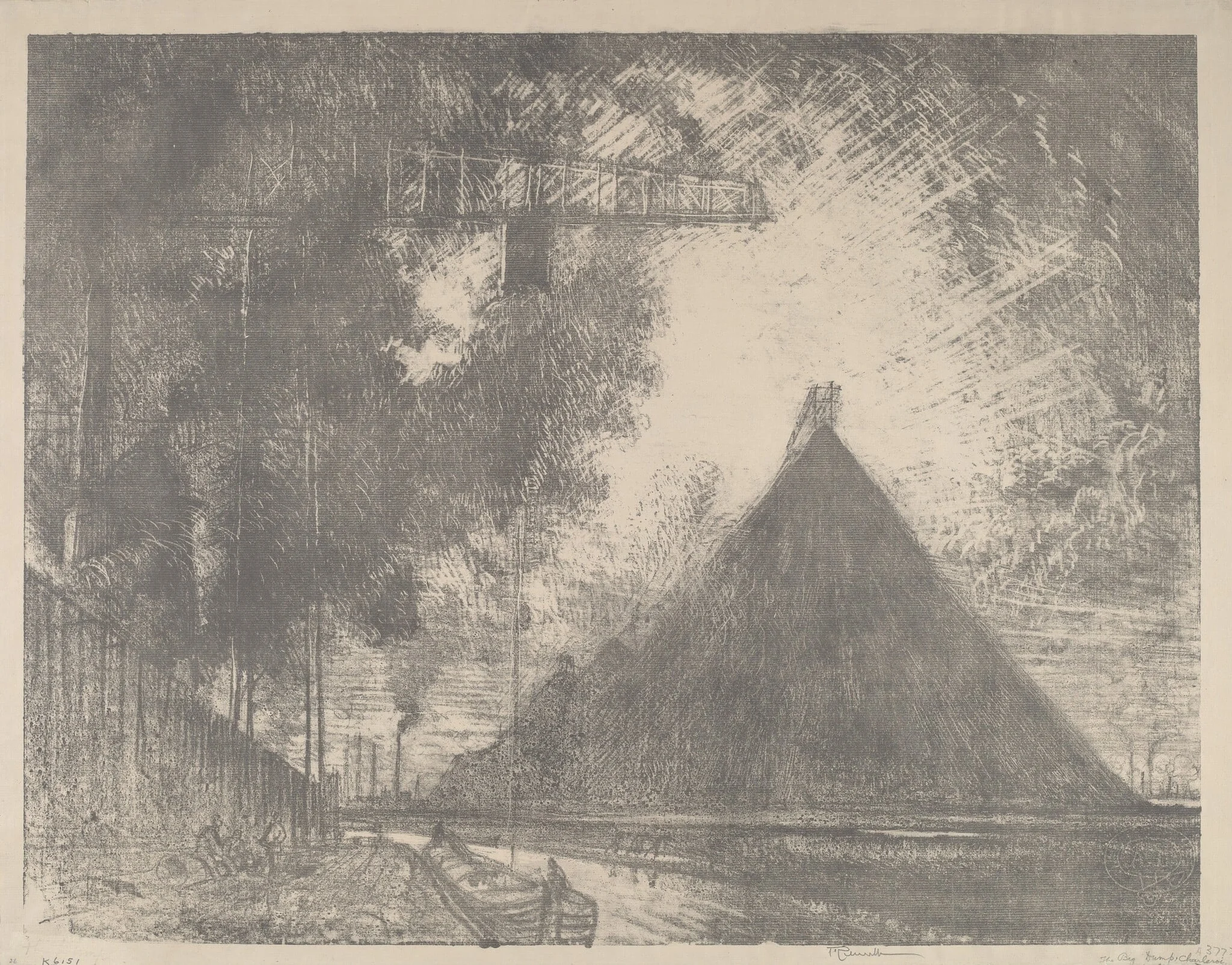 The Dump, Charleroi, detail