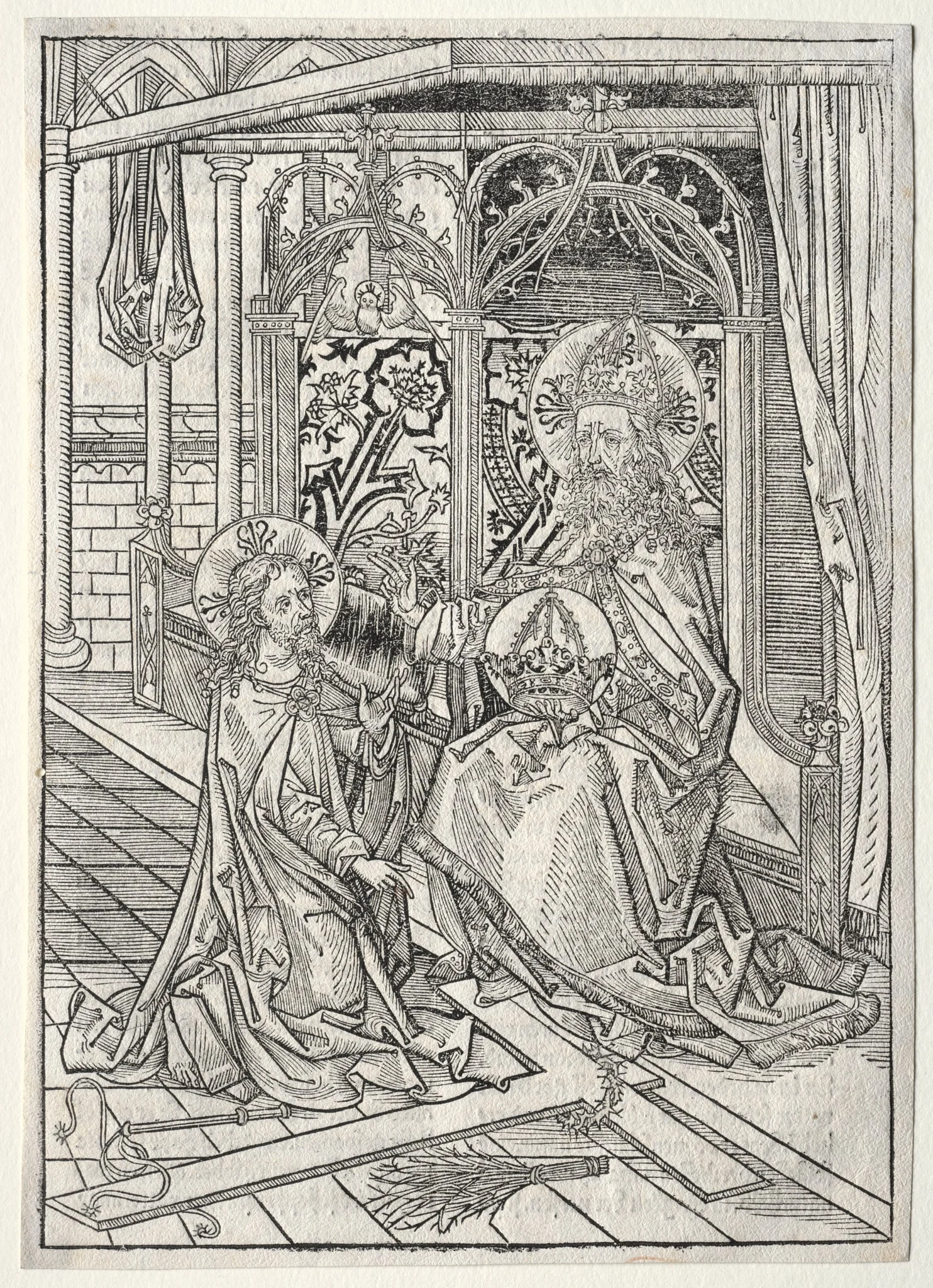 Der Schatzbehalter: The Trinity, detail