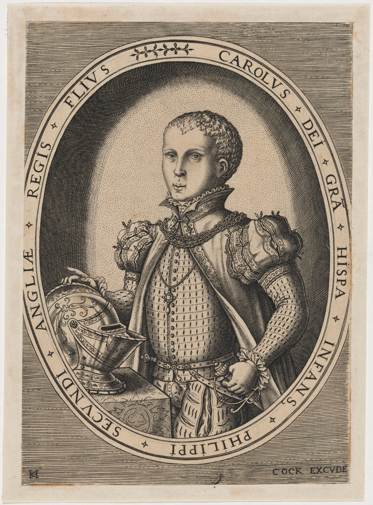 Don Carlos, Prince of Asturias, detail