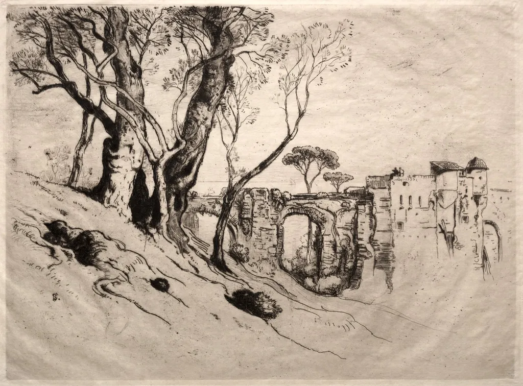 The Olive Trees of the Riviera, by Samuel Colman, 1884