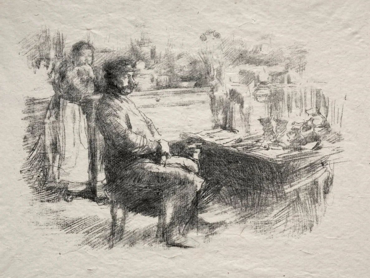 The Shoemaker, detail
