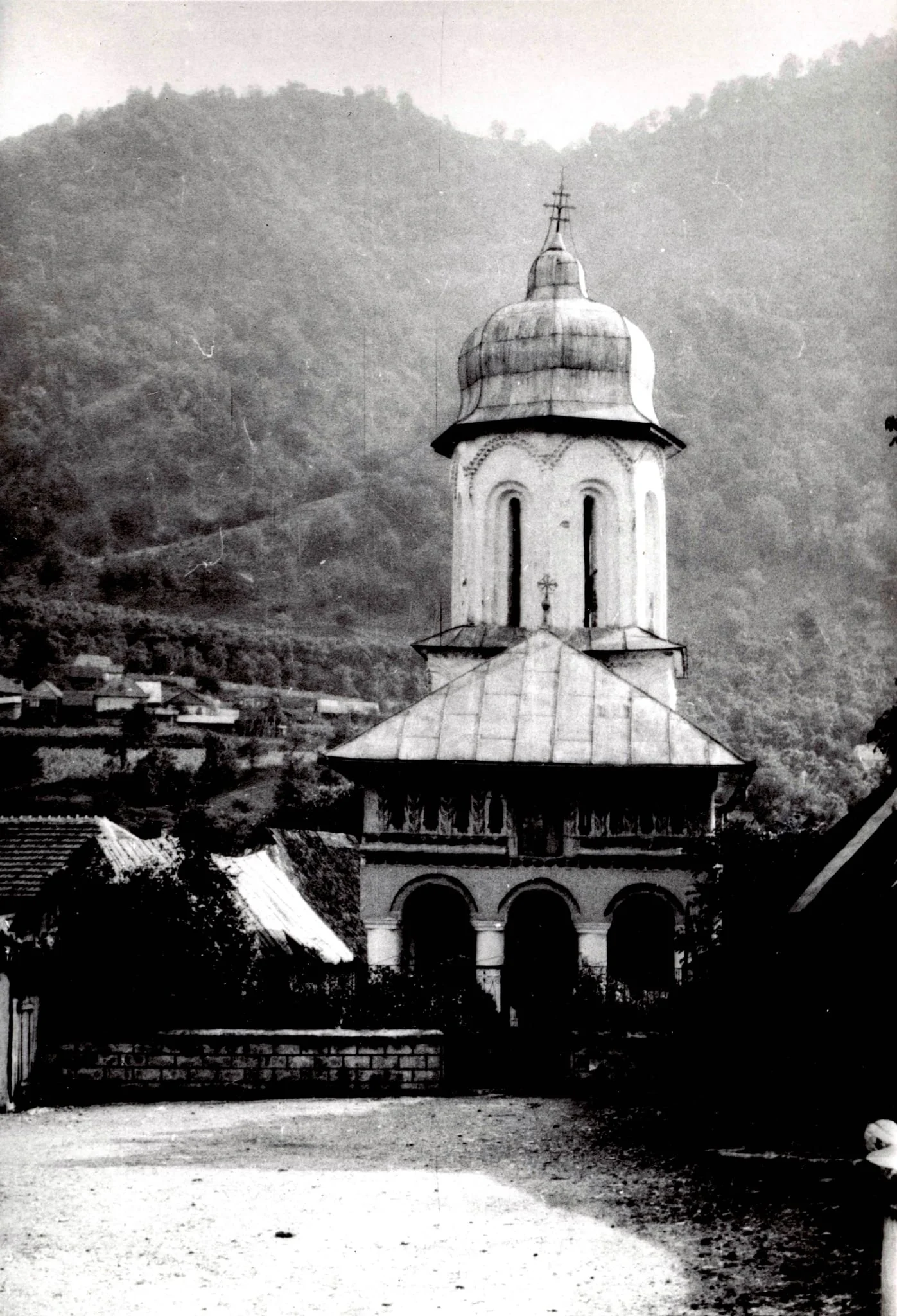 Biserica "Sf. Voievozi", Robești (Cîineni), județul Vâlcea (1981), detail