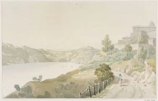 Untitled, by Francis Danby, watercolor, 1823
