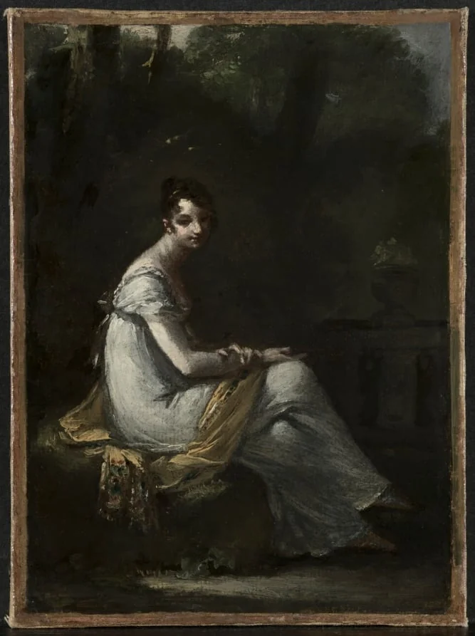 Mme. Dufresne, detail