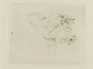 Swan and Duck, by Berthe Morisot, 1889