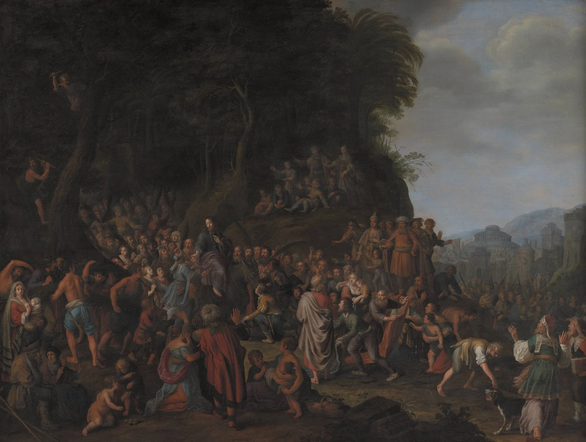 Christ's Entry into Jerusalem, detail