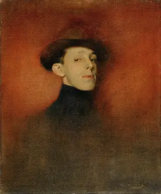 Alfonso XIII, Rey de España, by Ramon Casas, oil, 1904