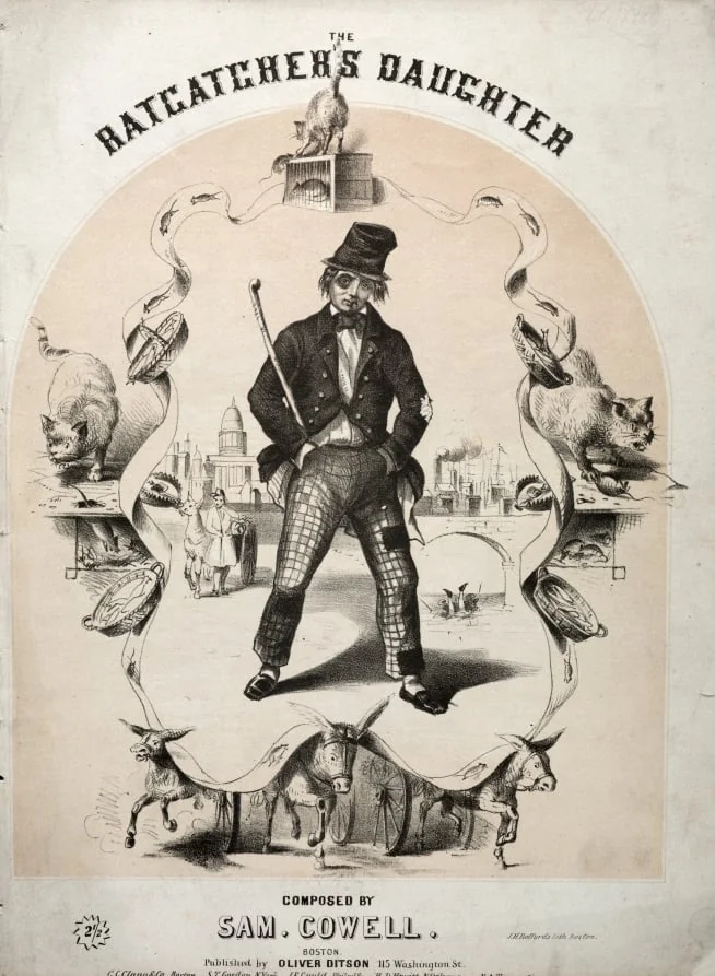 The Ratcatcher's Daughter - Sheet Music Cover, detail