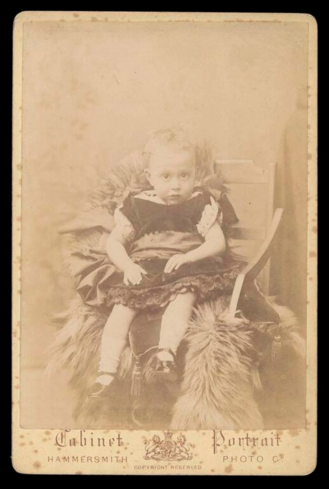 Portrait of a child, detail