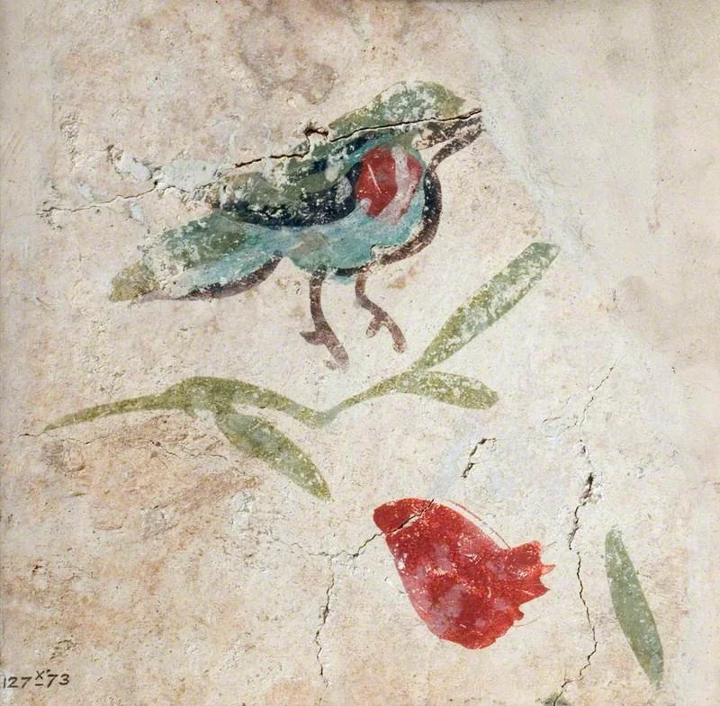 Bird and Fruit, detail