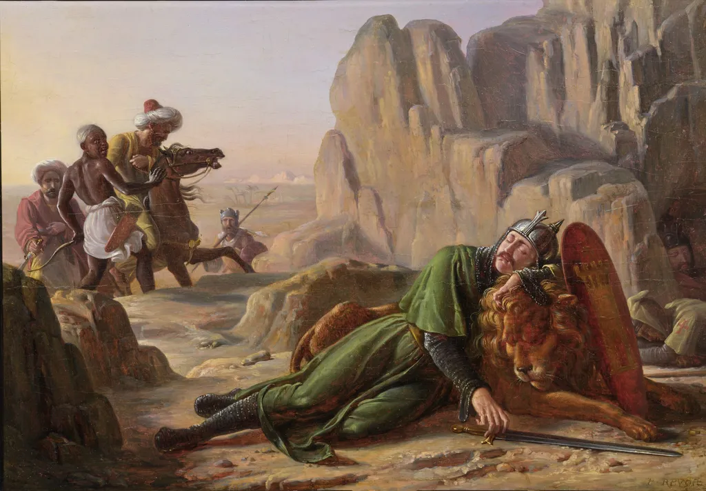 Geoffroy de La Tour, by Pierre Révoil, oil, 1822