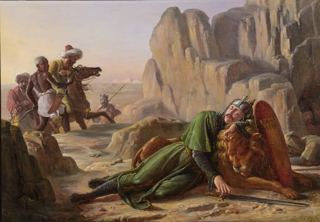 Geoffroy de La Tour, by Pierre Révoil, oil, 1822
