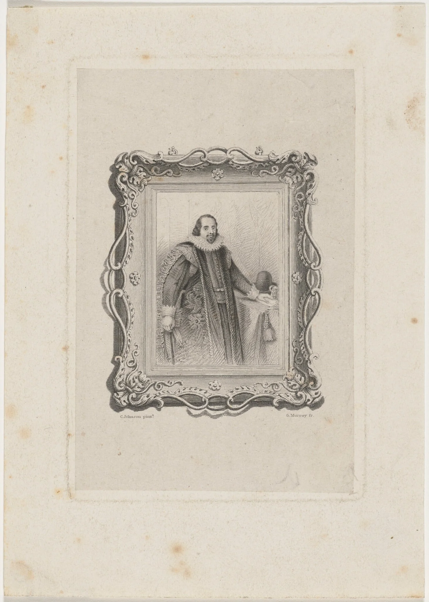 Lord Bacon, detail
