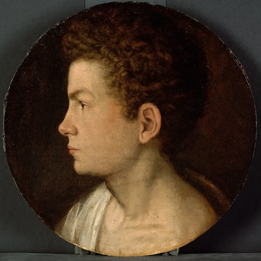 Selbstbildnis, by Giovanni Paolo Lomazzo, unspecified, 1560