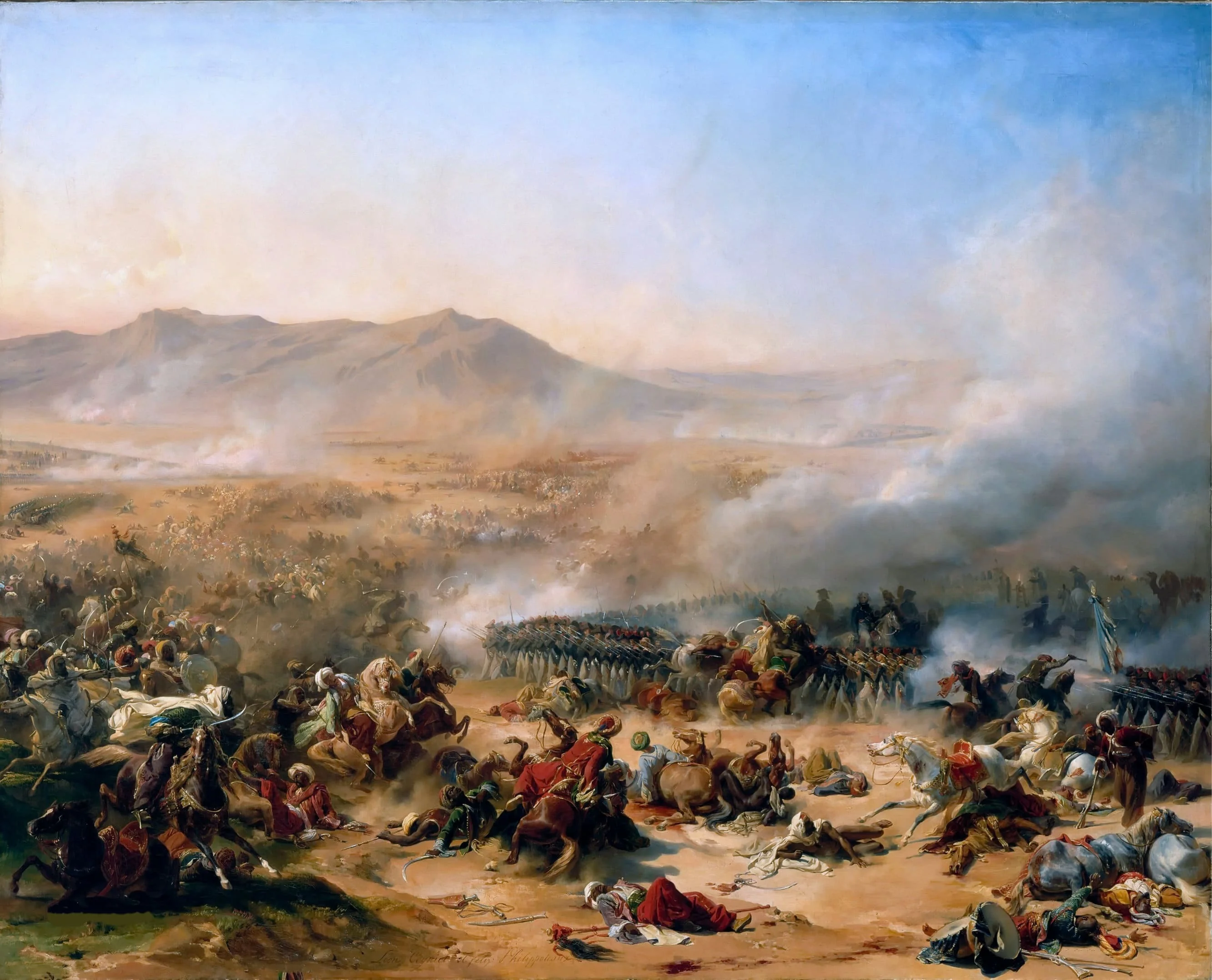 Bataille du Mont Thabor, 16 avril 1799, detail