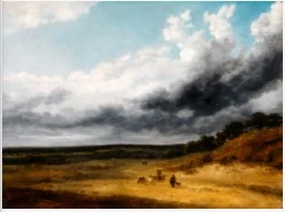 La Plaine de Saint Denis, detail