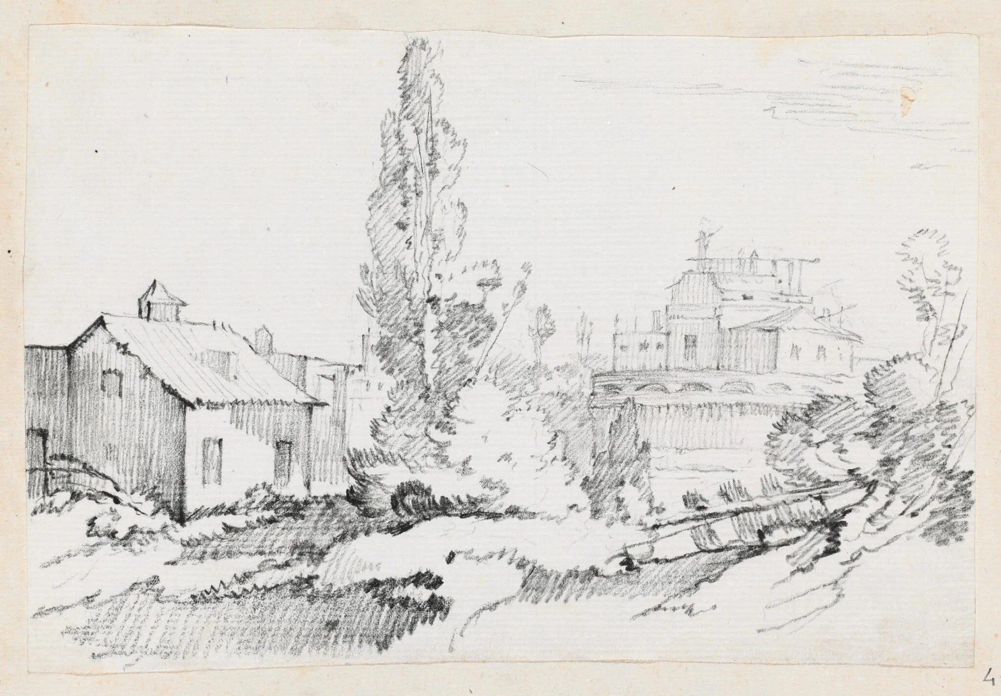 Castel Sant'Angelo from the Northwest, detail