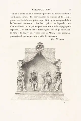 Four Magistrates of Besançon (Quatre magistrats de Besançon), by Jean Auguste Dominique Ingres, ink, 1825