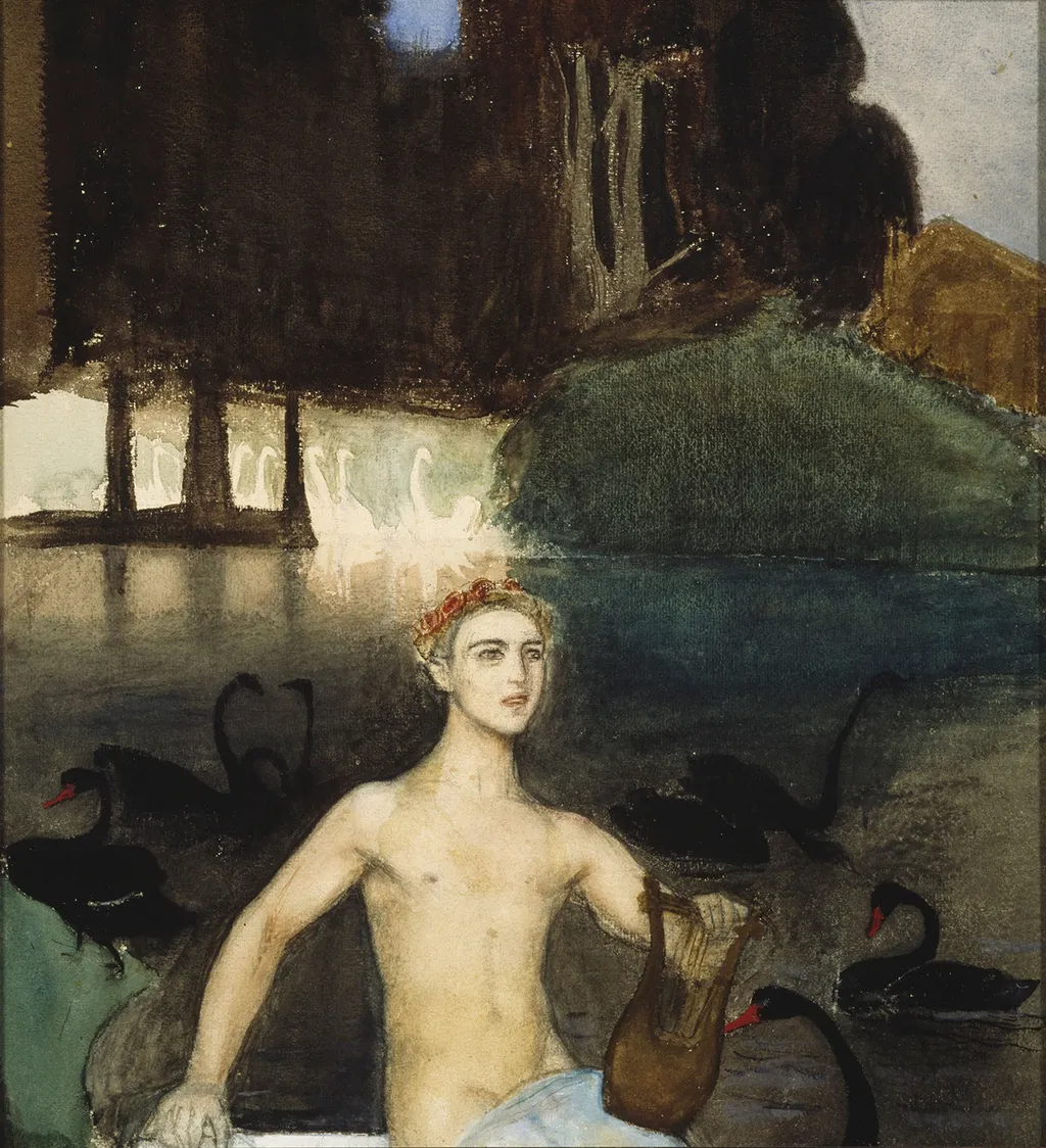 Fantasy, by Magnus Enckell, unspecified, 1898