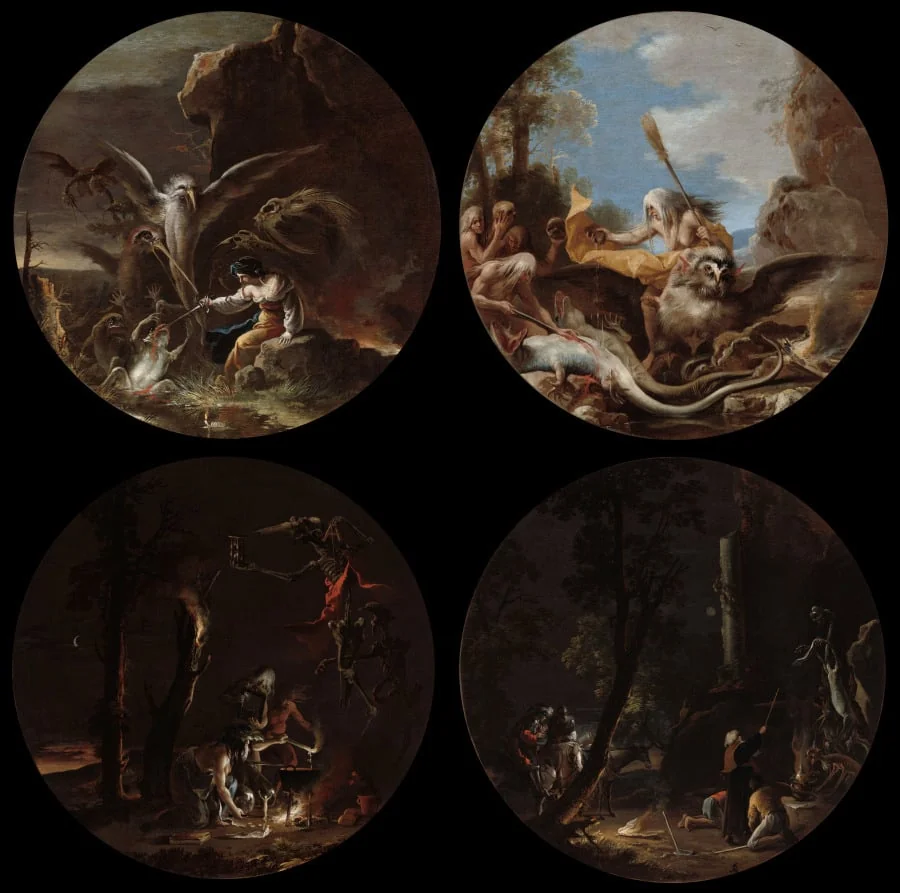 Scenes of Witchcraft, detail