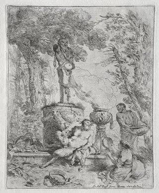 Fete of Pan, by Giovanni Benedetto Castiglione, 1648