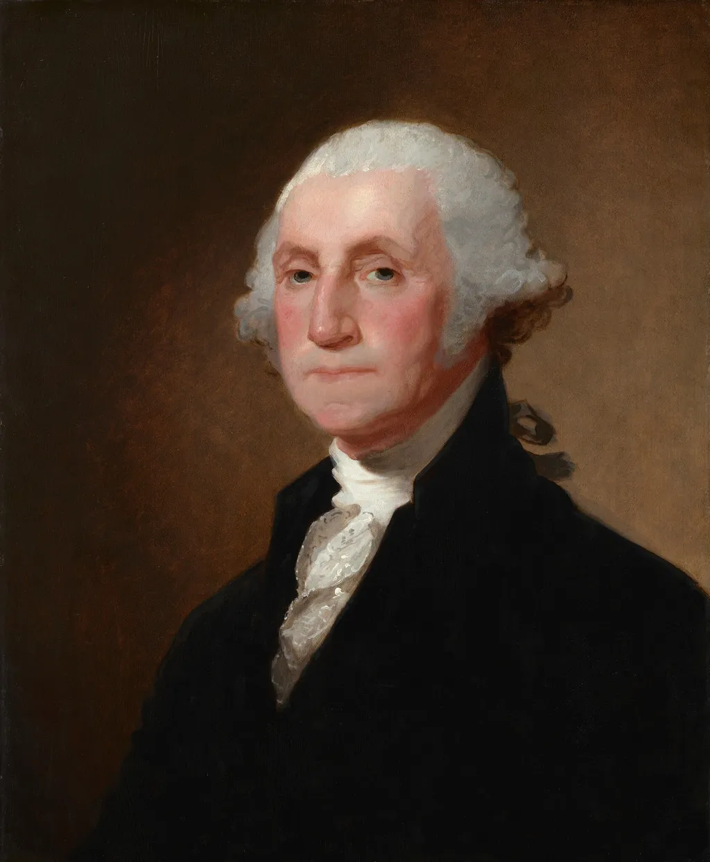George Washington, by Gilbert Stuart, oil, 1821