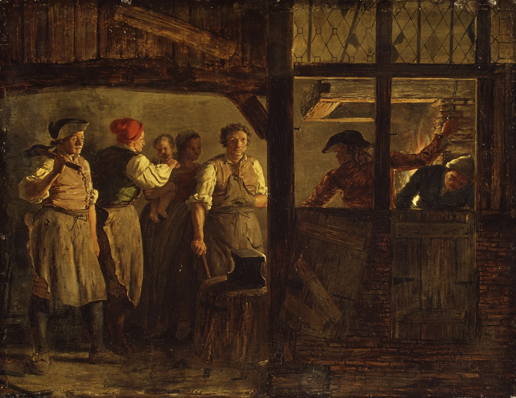 The Forge, detail