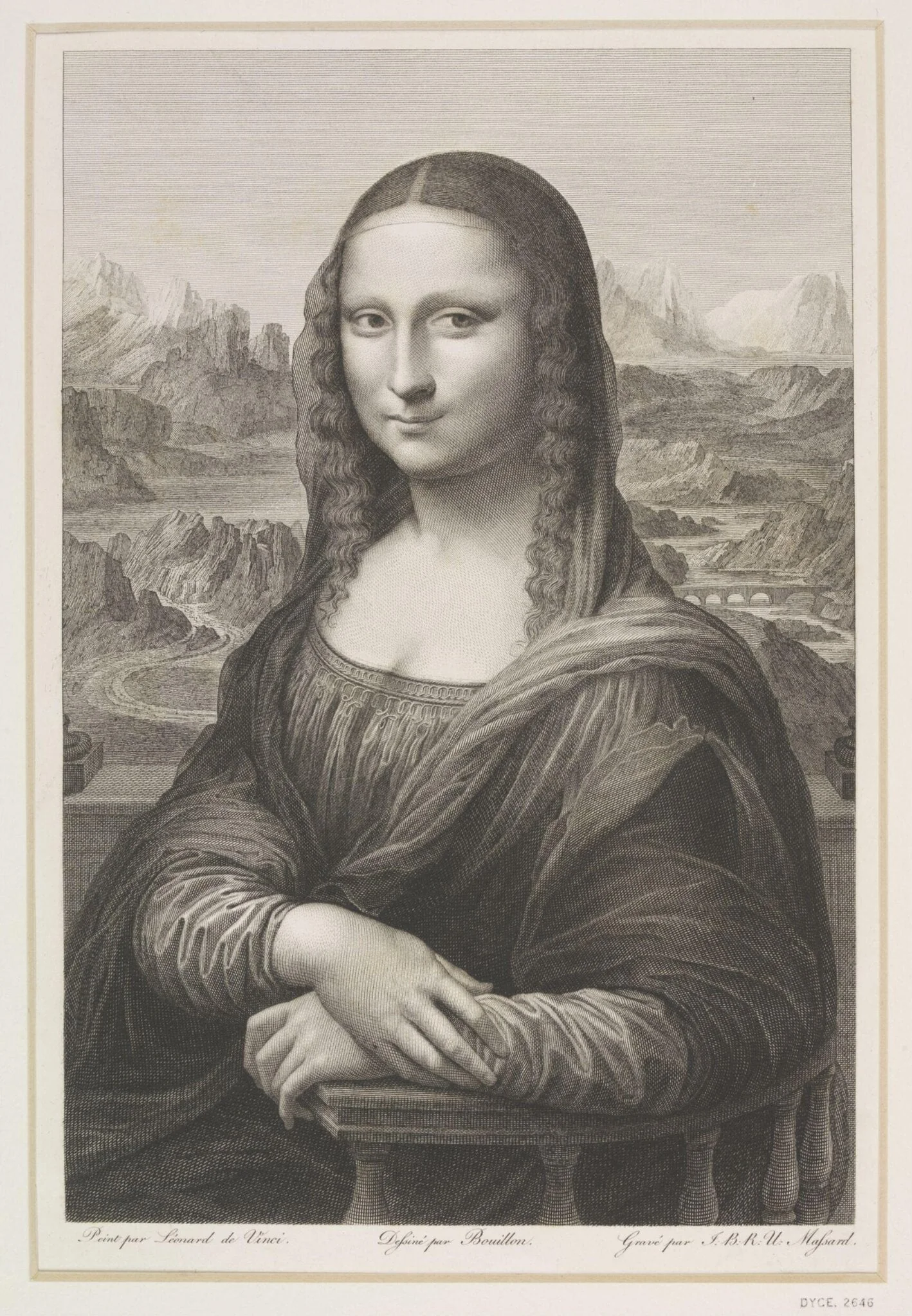 Mona Lisa, detail