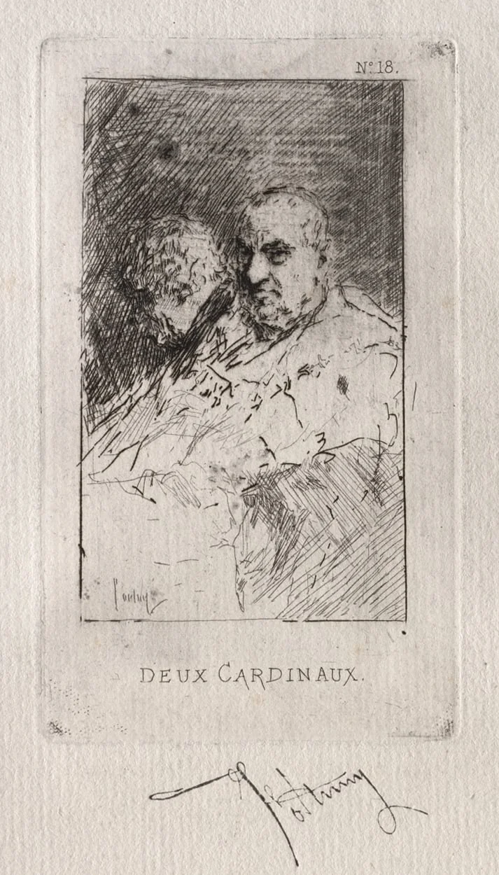 Two Cardinals, detail