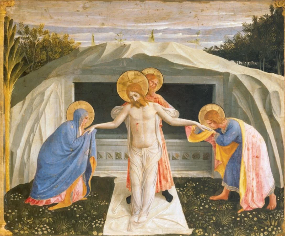 Entombment of Christ, detail