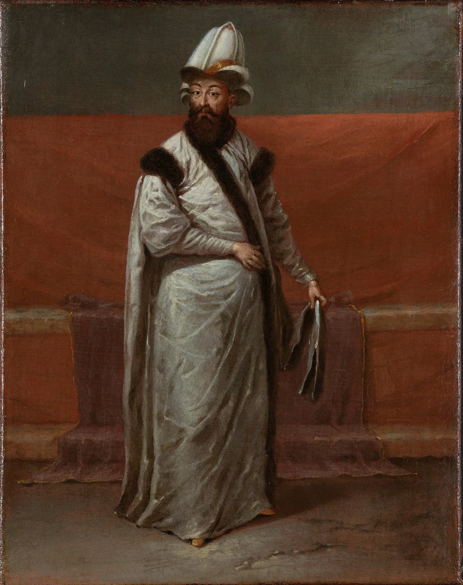 De grootvizier Nev&#351;ehirli Damat &#300;brahim Pasa, detail