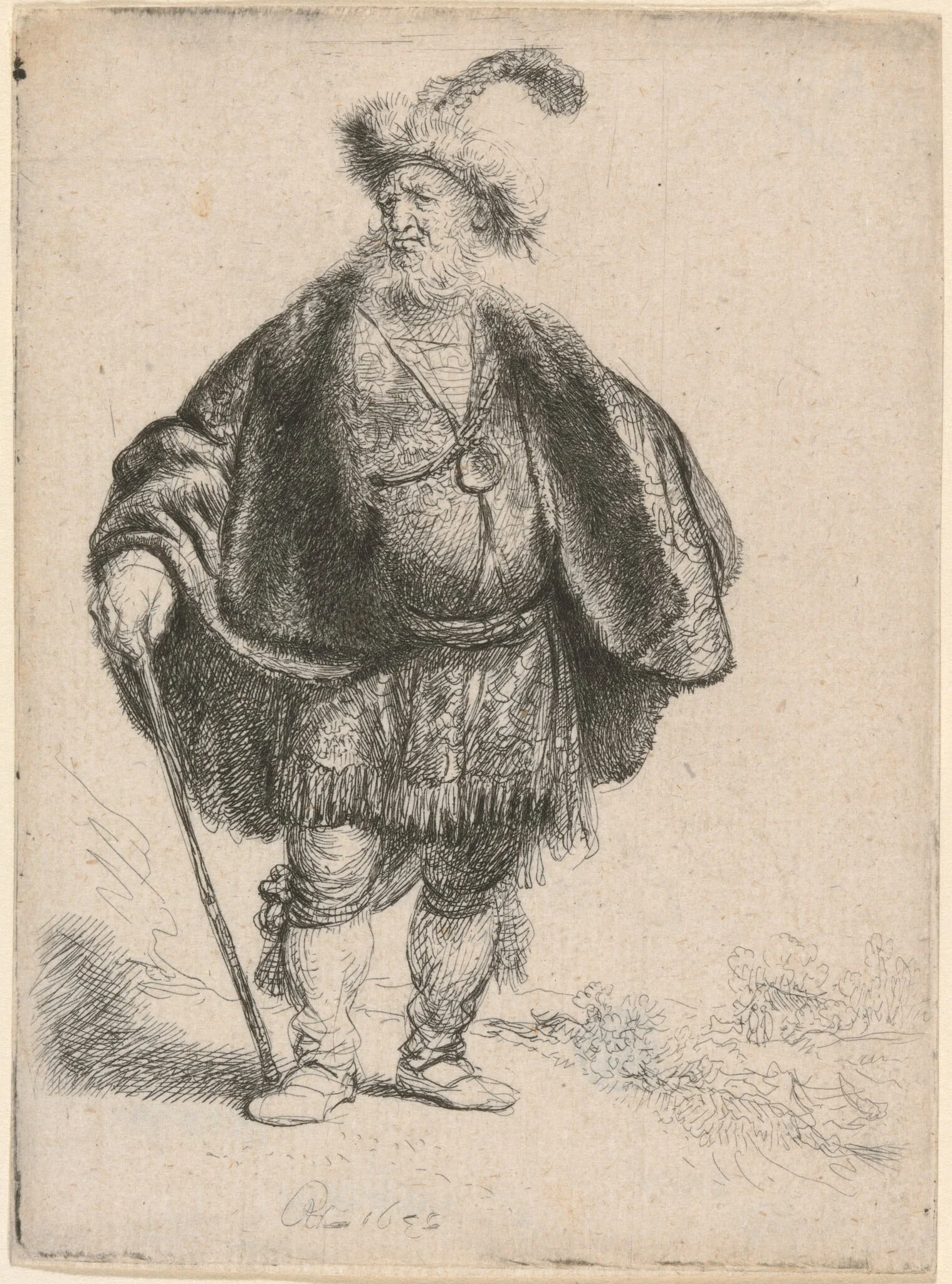 The Persian, detail