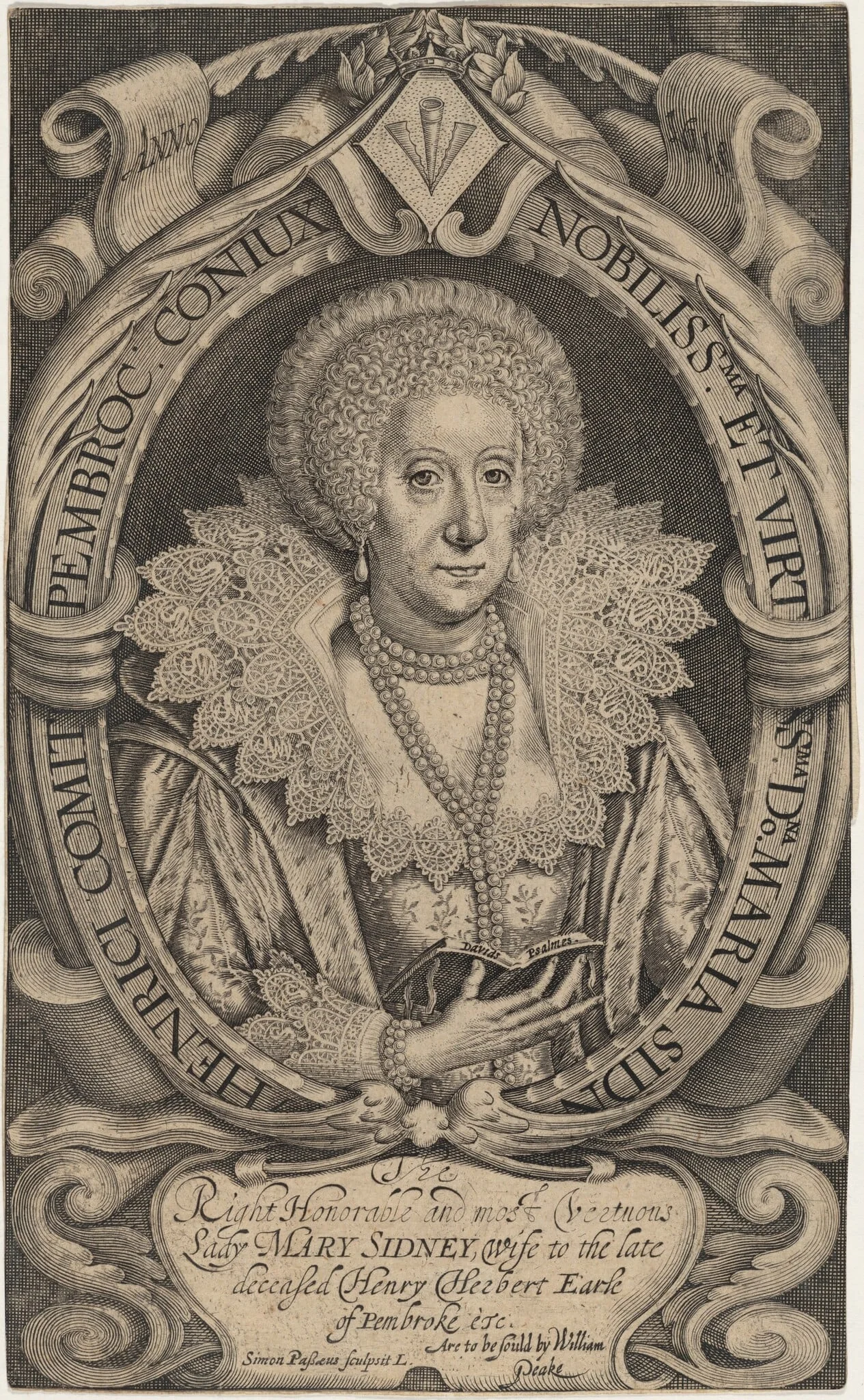 Mary Sidney, Countess of Pembroke, detail