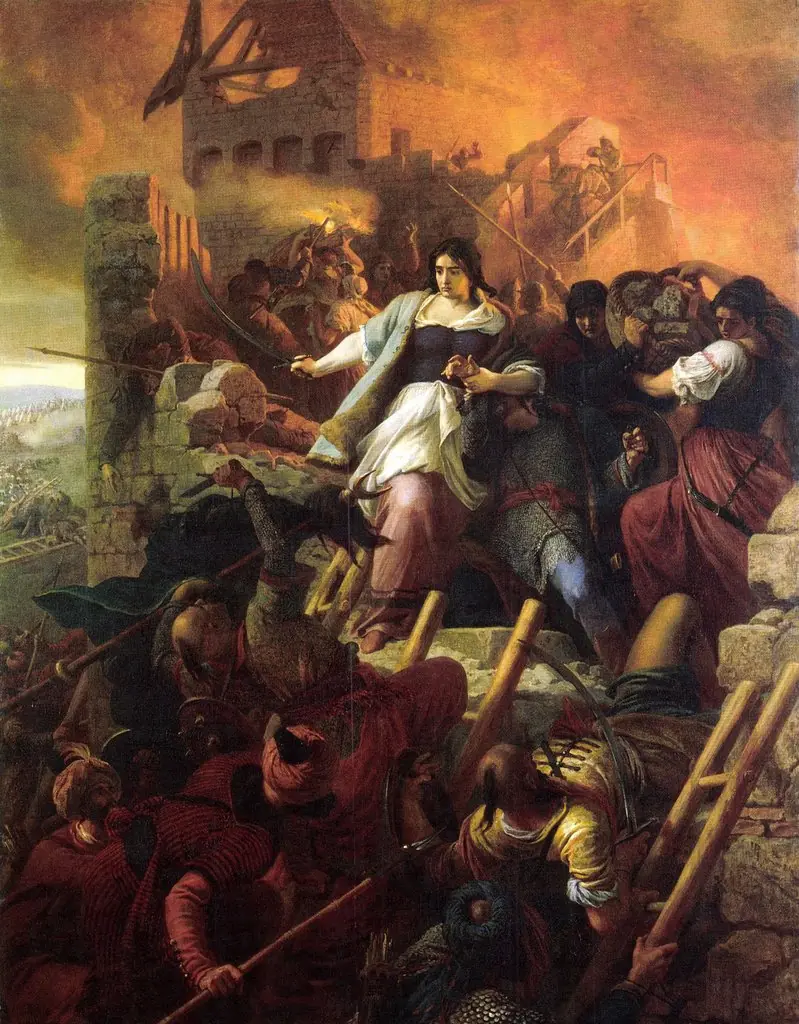 Women of Eger, by Bertalan Székely, oil, 1867