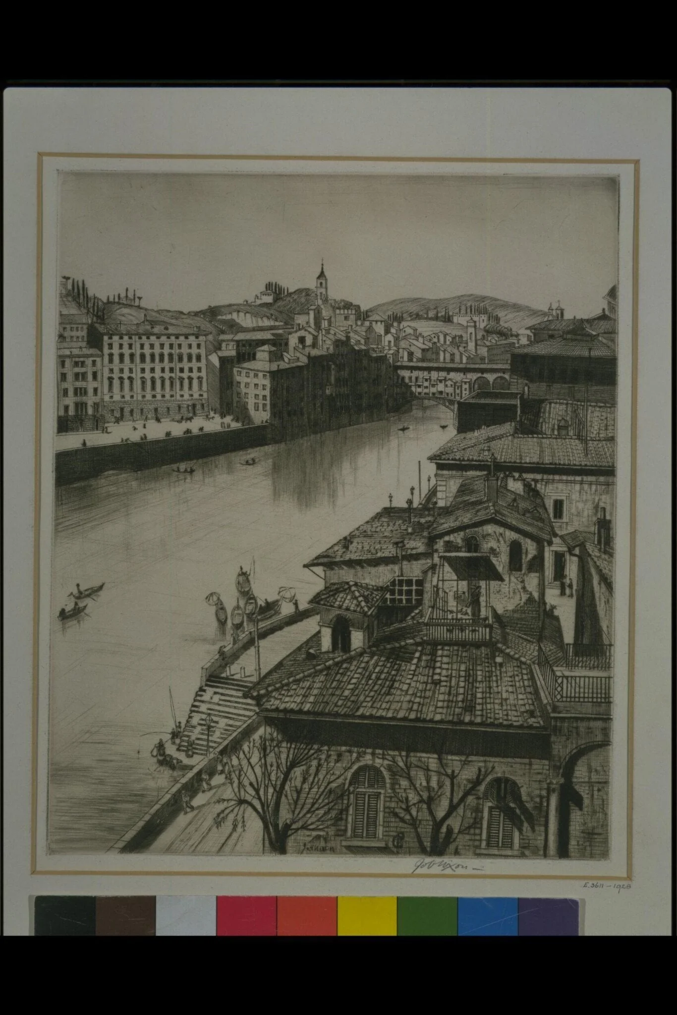 The Arno, detail