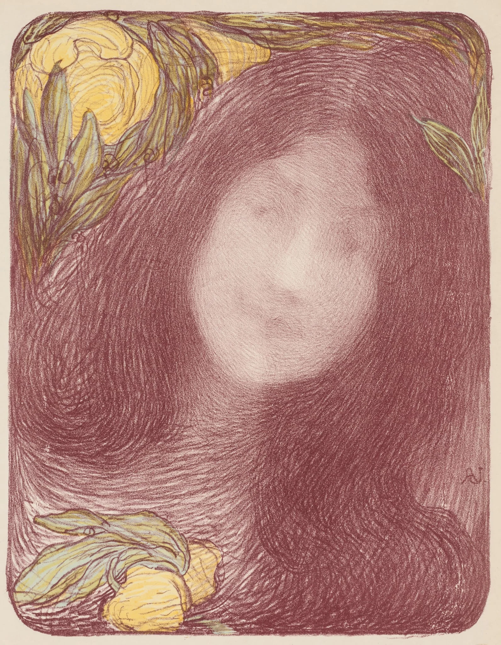 Under the Flowers (Sous les Fleurs), detail