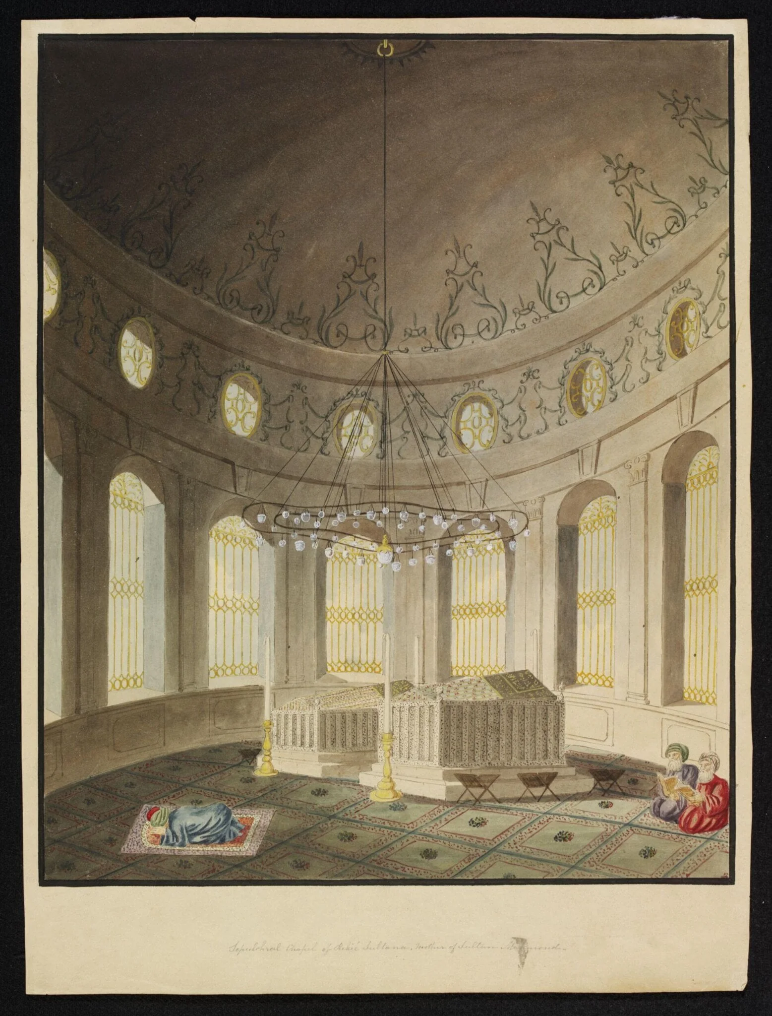 Sepulchral Chapel of Rekié Sultana, Mother of Sultan Mahmoud, detail