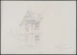 Houses in Canon Lane, The Close, Winchester, by Somers Clarke, 5
