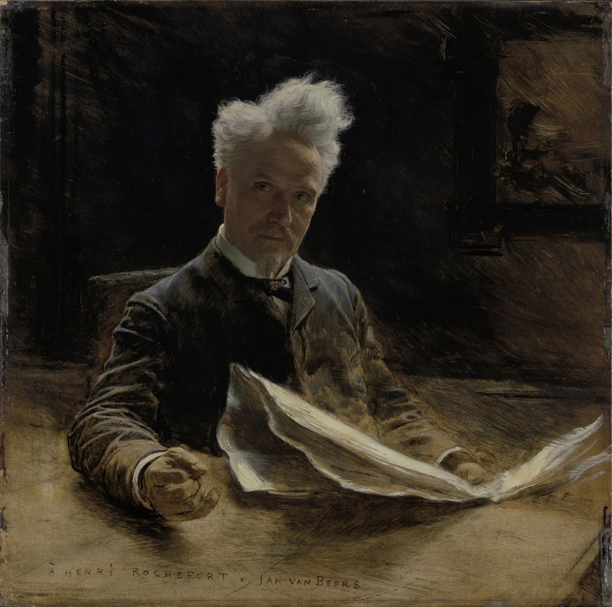 Henri Rochefort, French Journalist and Politician, detail