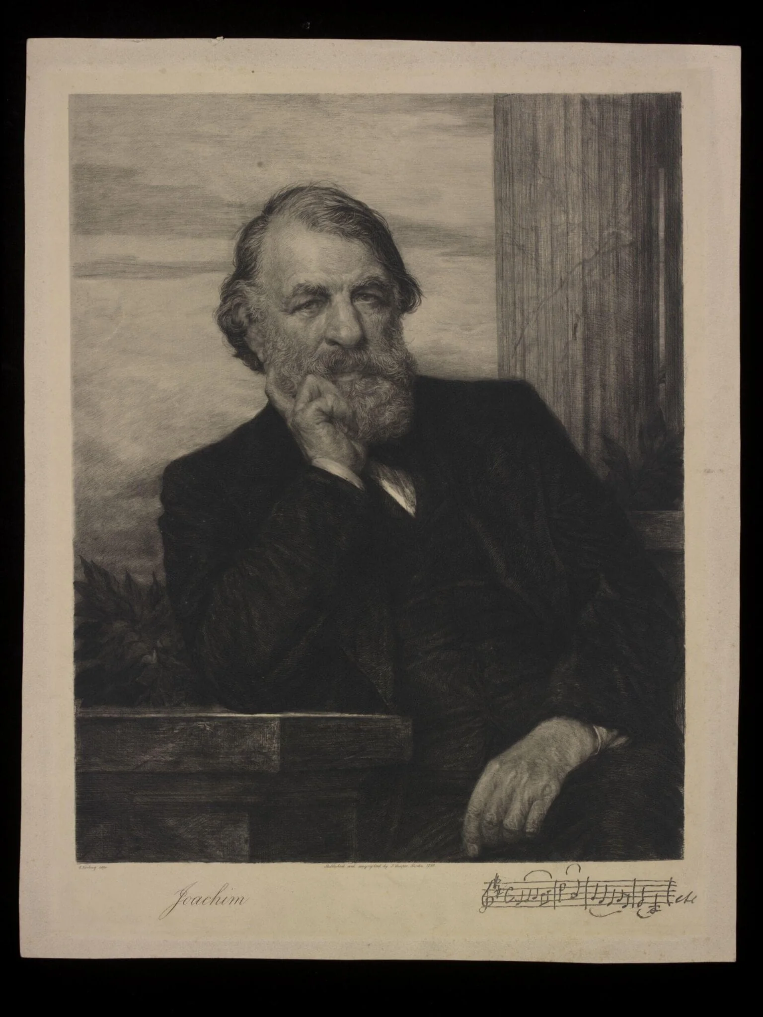 H Beard Print Collection, detail