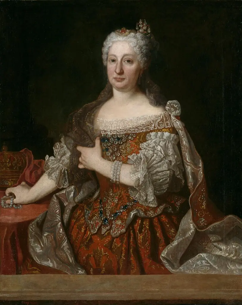 Maria Anna of Austria, Queen of Portugal, by Jean Ranc, oil, 1729