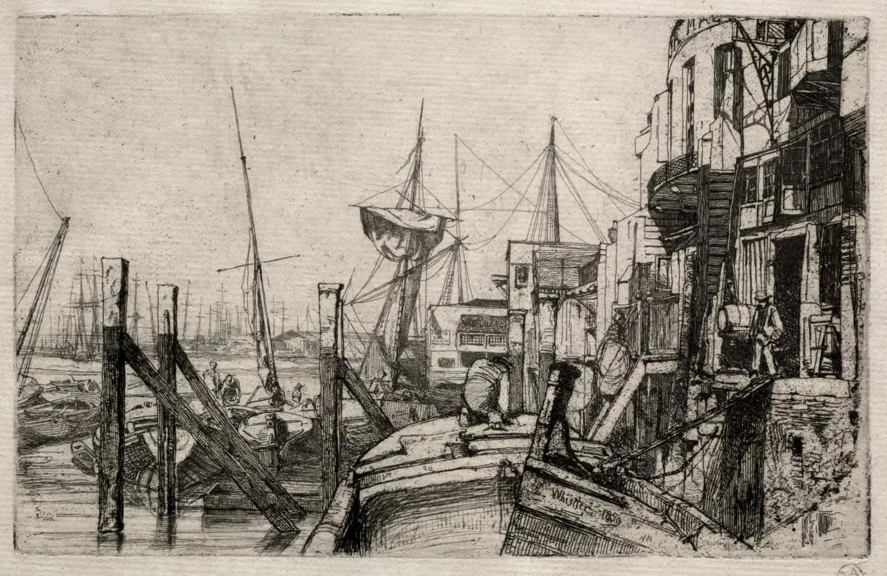 The Limehouse, detail