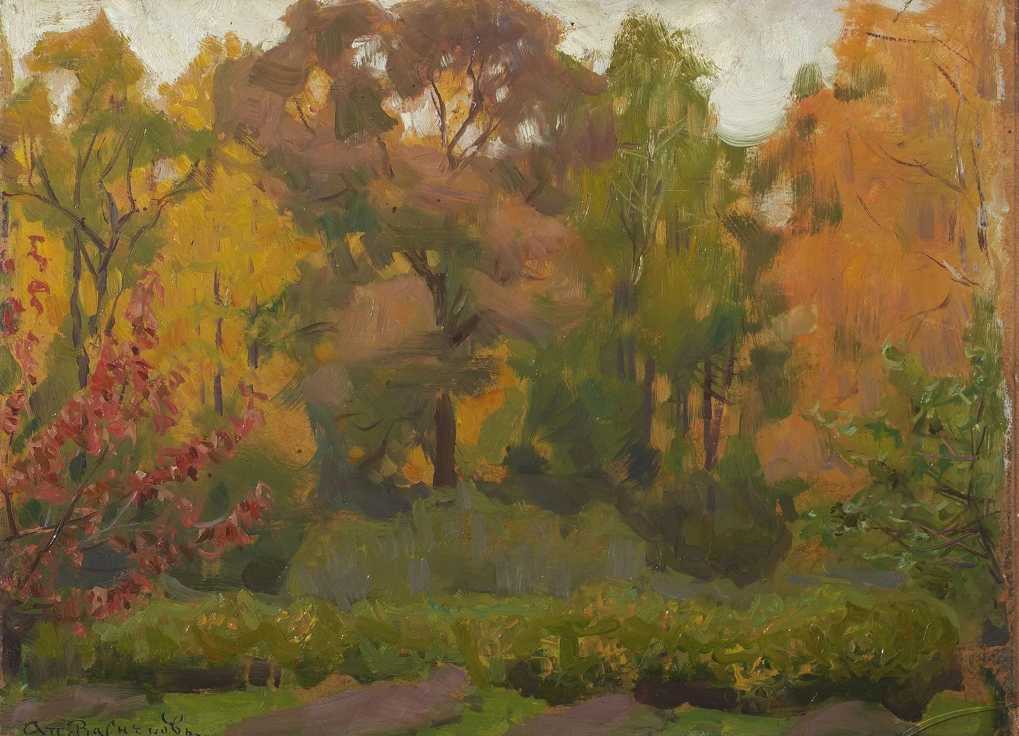 autumn motive, detail