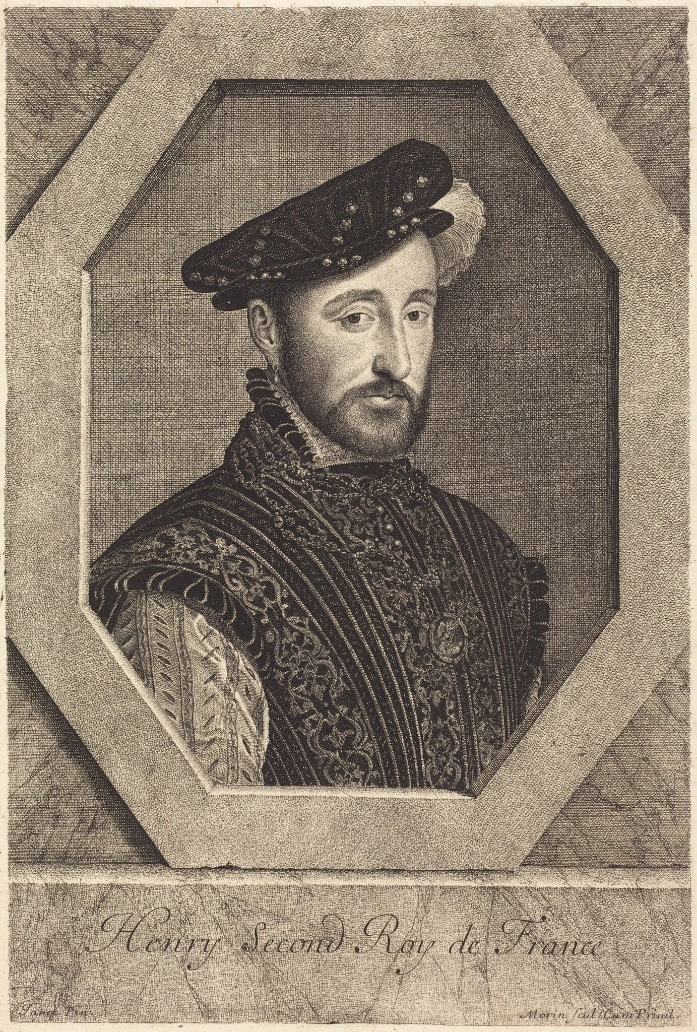 Henry II, detail