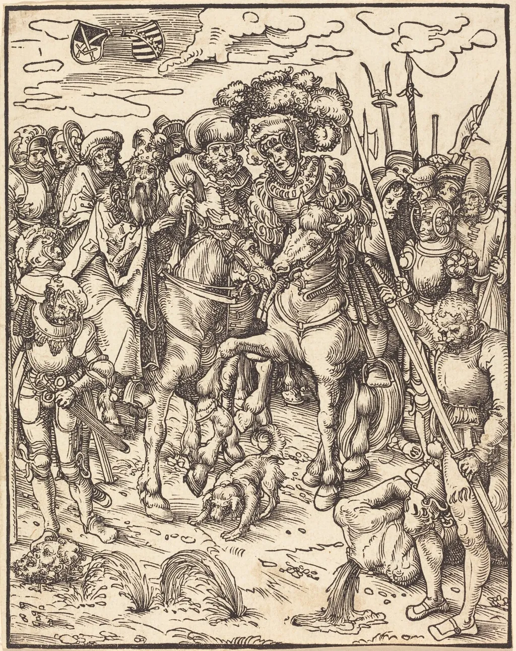 Saint Matthew, by Lucas Cranach the Elder, ink, 1512