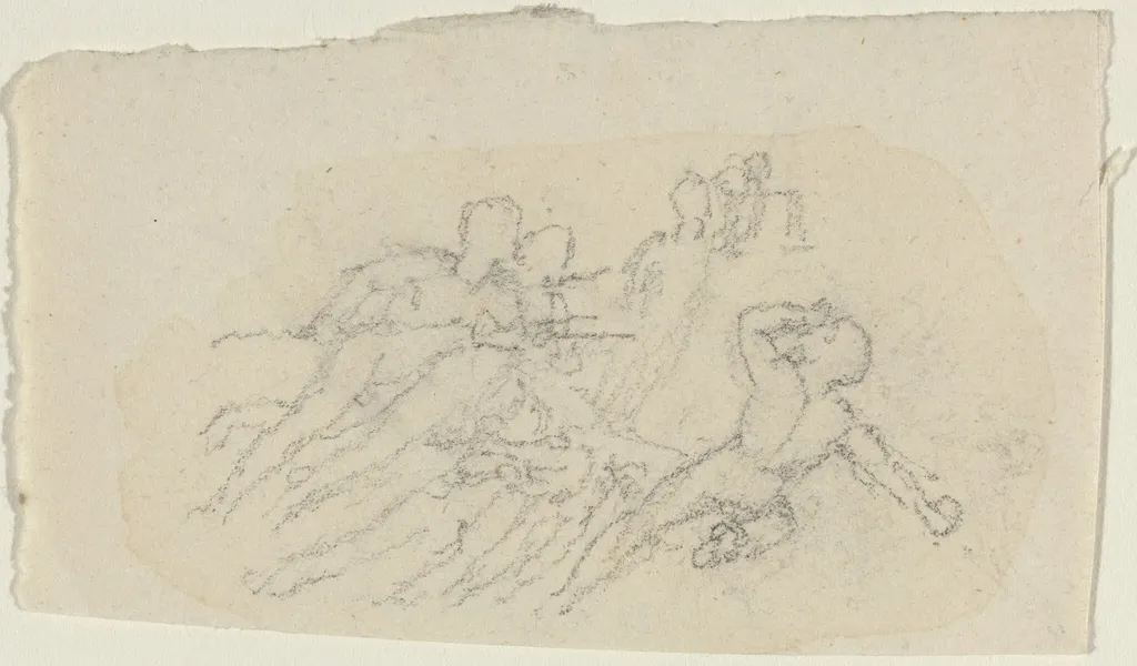 Group of Figures, by John Flaxman, graphite, 1790